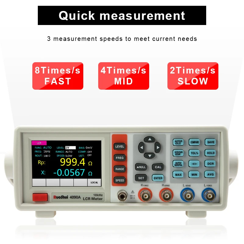 Digital LCR Meter Capacitance Resistance Impedance Inductance Measure Instrument