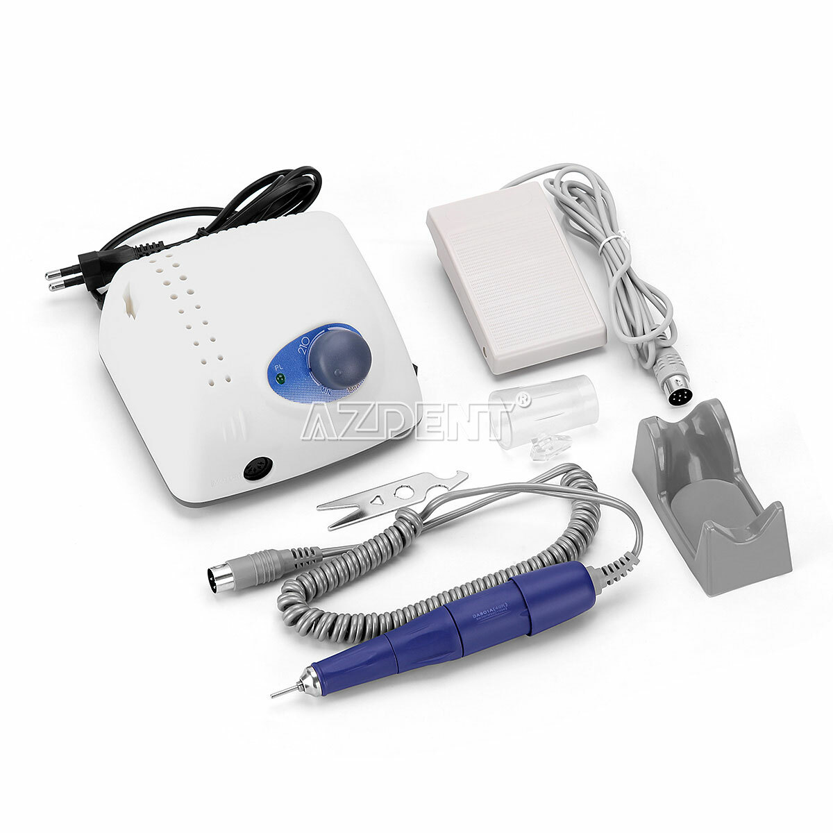Dental Lab Marathon Electric Micromotor Polishing Unit +40K rpm Motor Handpiece