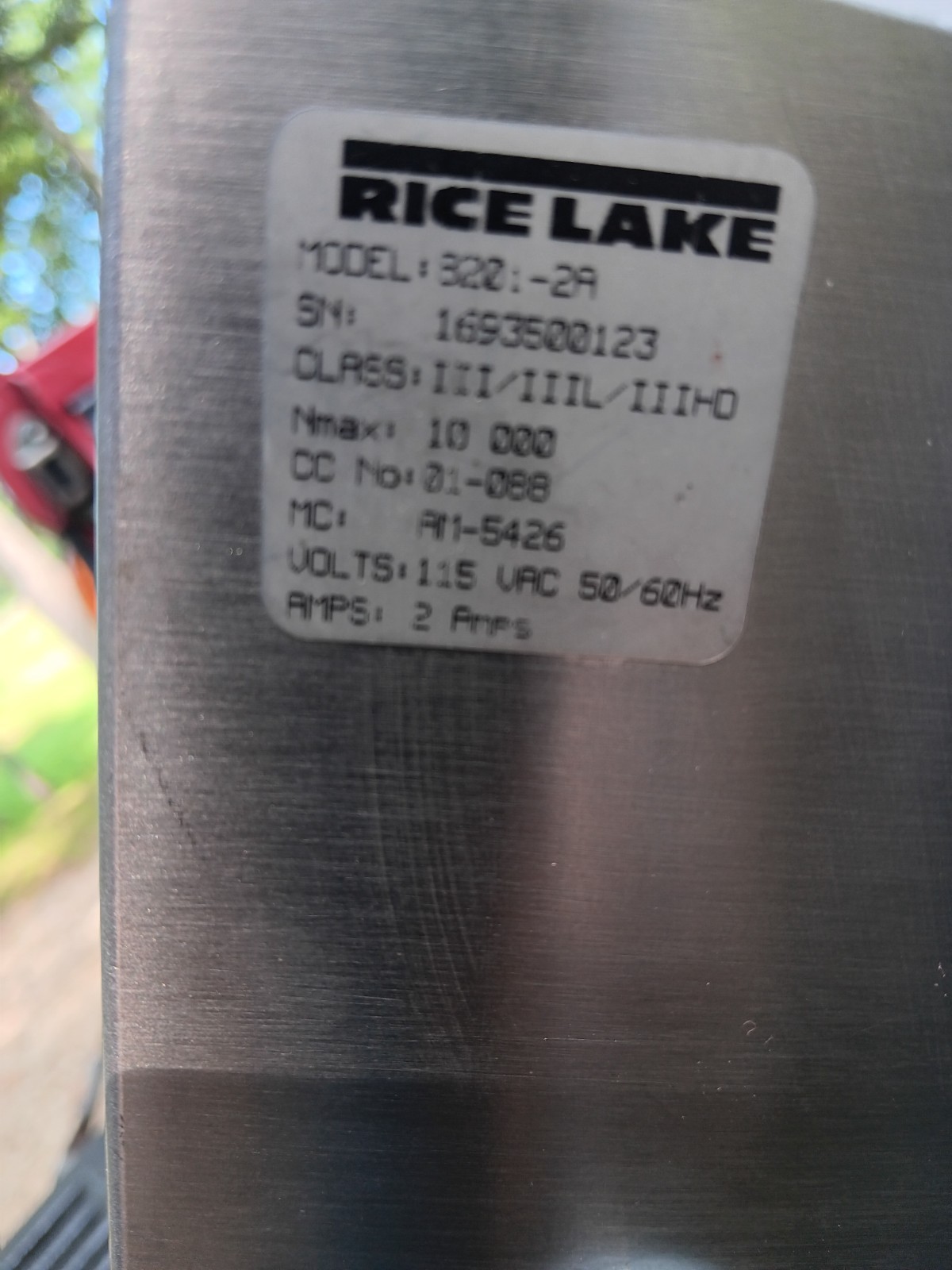 Rice Lake 820i-2A Scale Programmable Weighing Indicator Dual Channel 120VAC