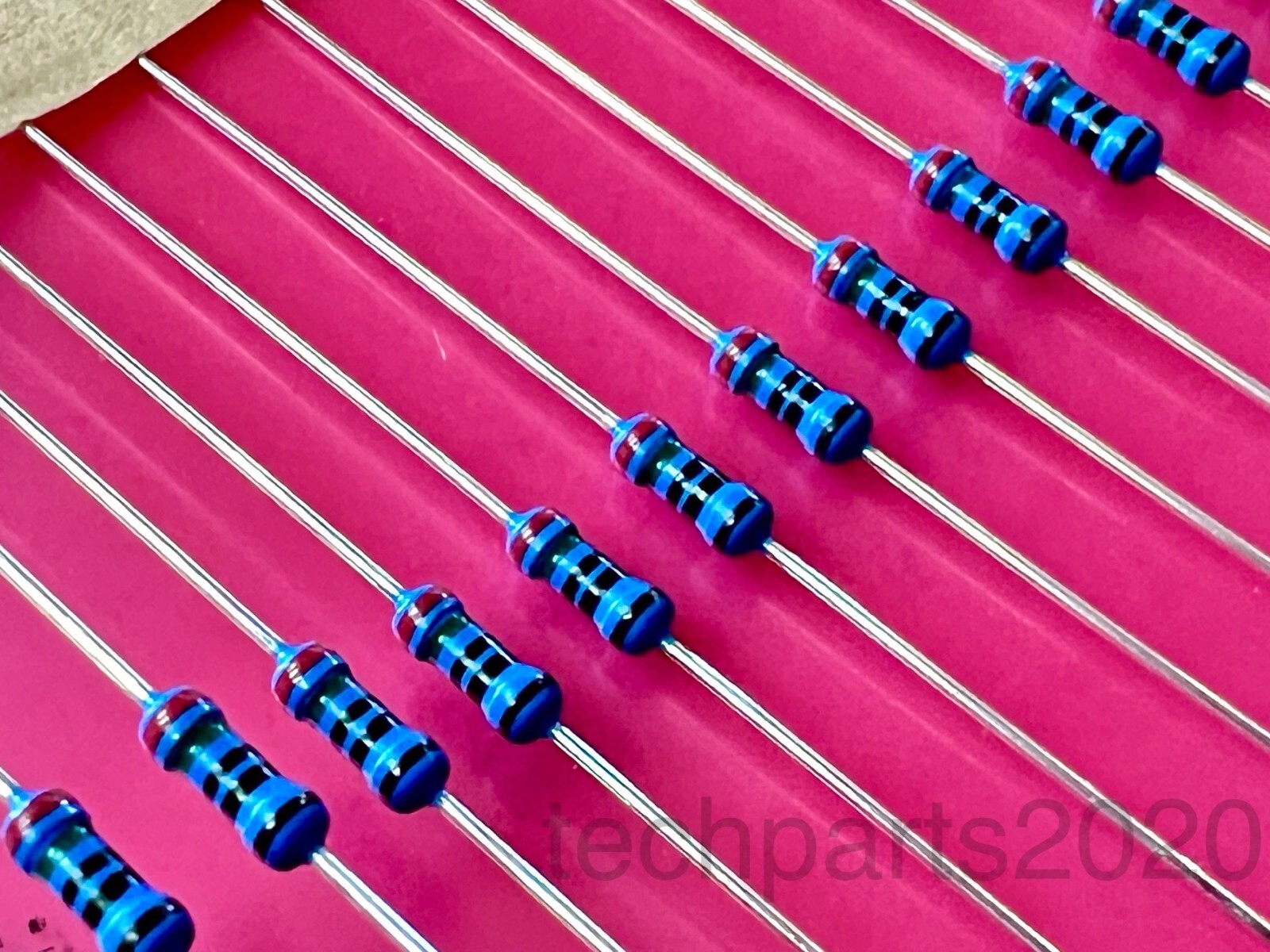 Lot 50pcs pack 1/4W Resistors, 250Ohms, 250R, 1%, for 4-20mA 1-5 Volt Conversion