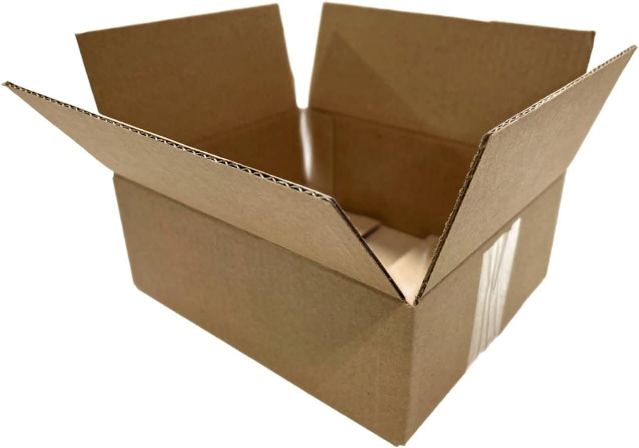 25 8X4X4 Boxes Mailing Packing Shipping Cardboard Corrugated Carton Premium