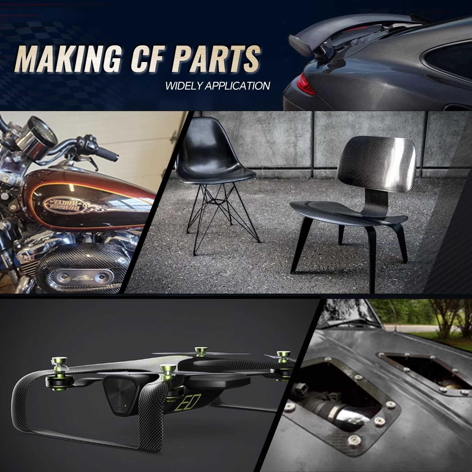 Krbnk 5FT Carbon Fiber Repair Kit