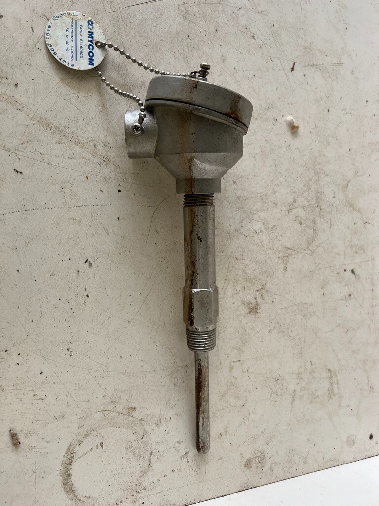 MYCOM 61460903 RTD PRESSURE TRANSMITTER 0-150C 32-302 F 3 ⅜» THERMOCOUPLE