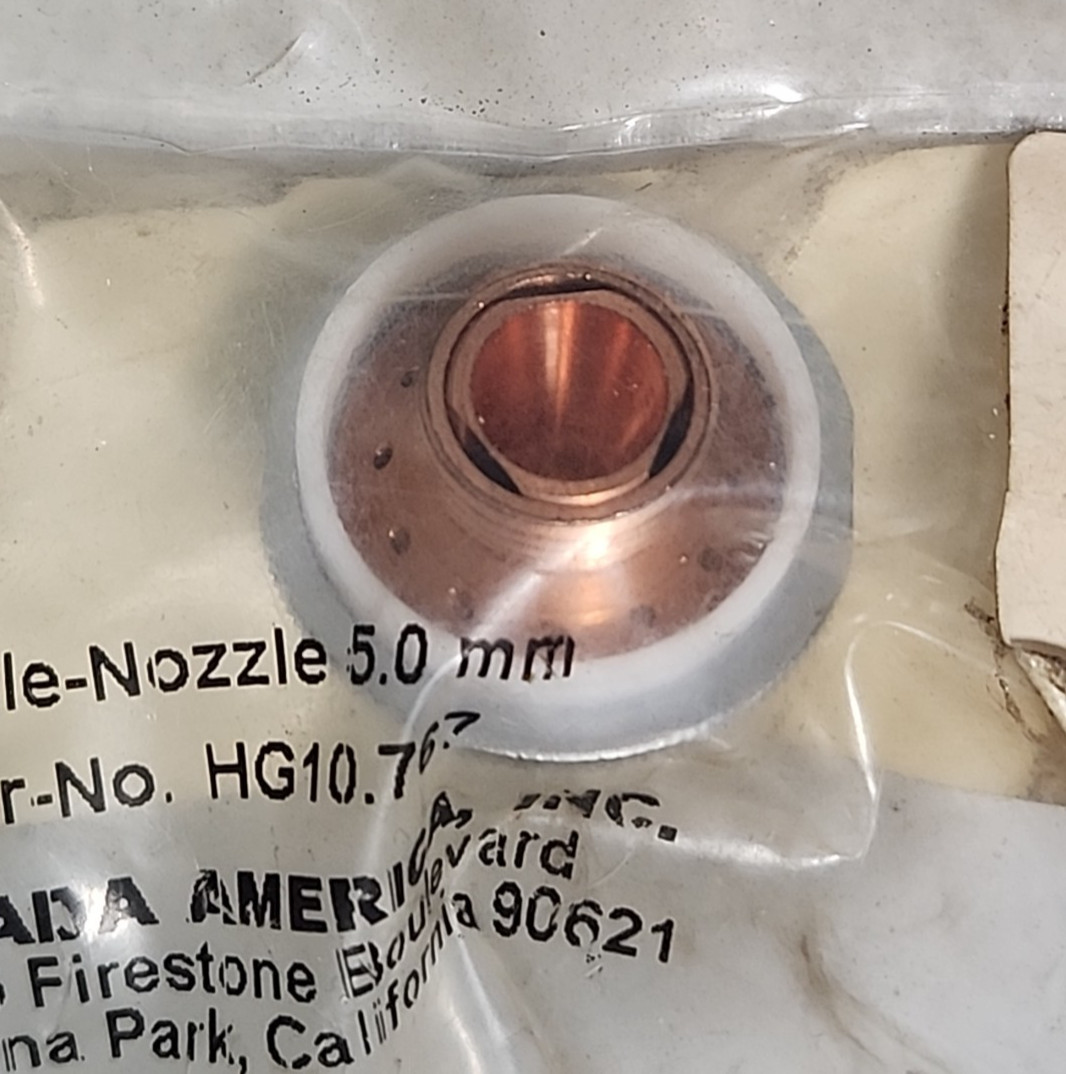 Amada 71398316 5.0mm Laser Cutting Double Nozzle HG10.767