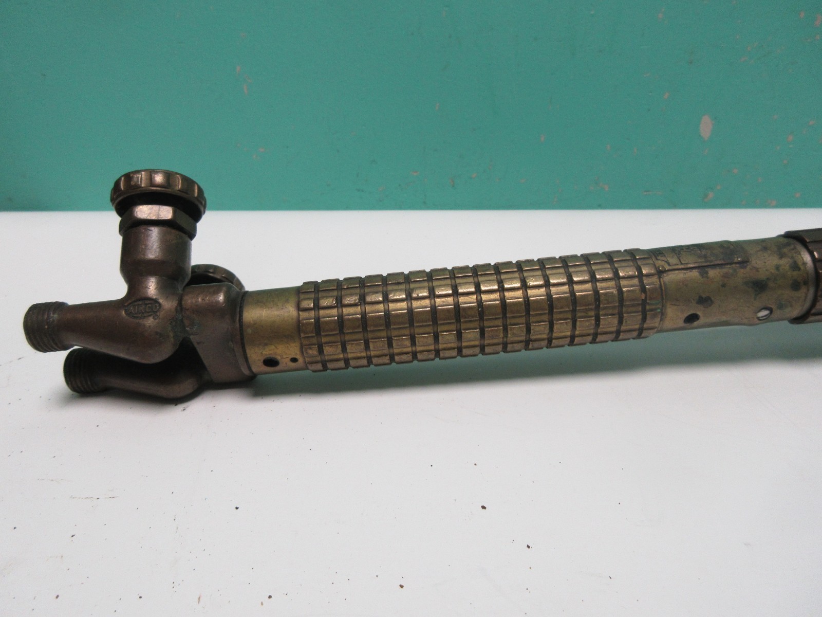 Vintage Airco No 8 Style 8 Brazing Gas Welding Torch Tip + 800 Series Handle
