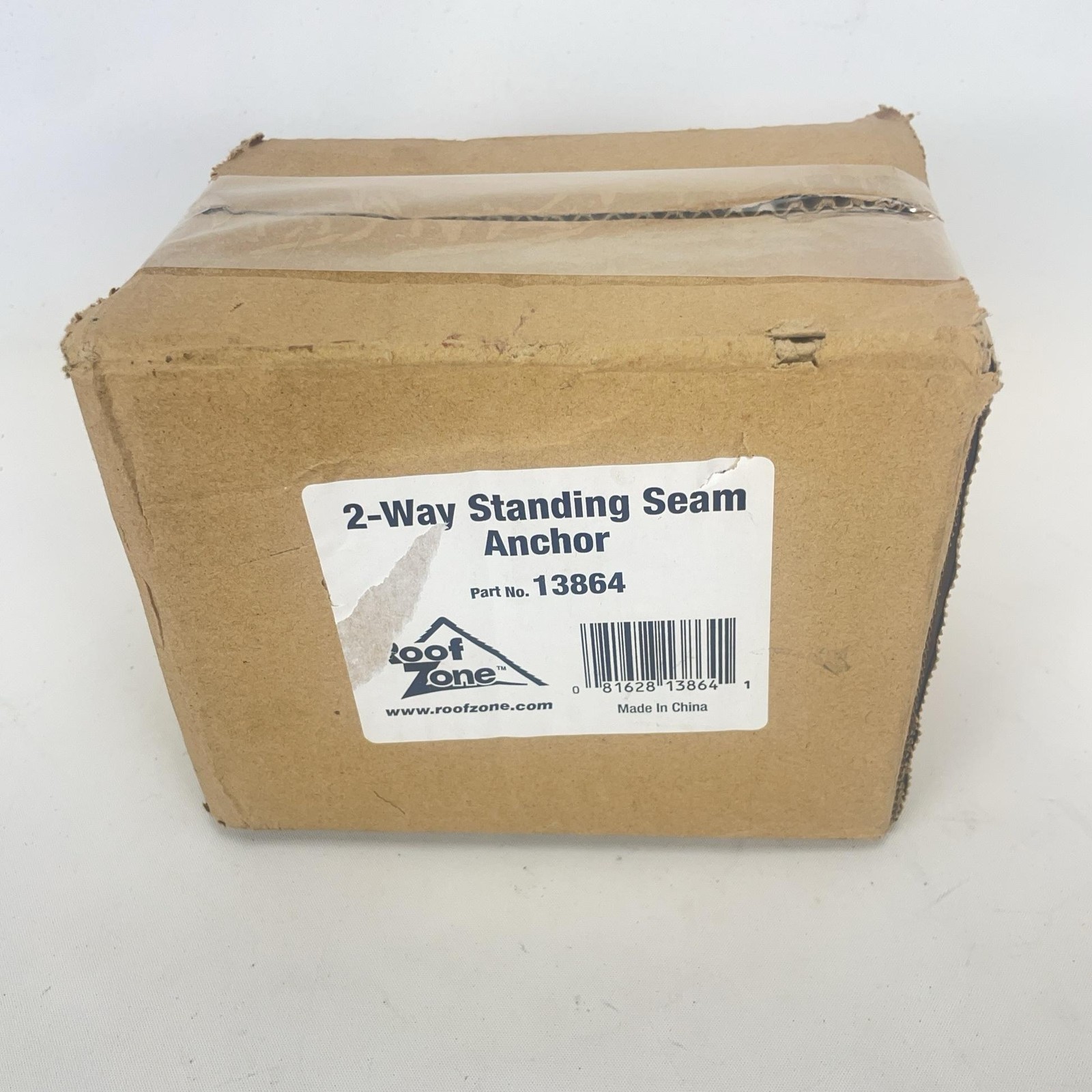 Roof Zone 13864 2-Way Standing Seam Roof Anchor Clamp Safety Fall Protection