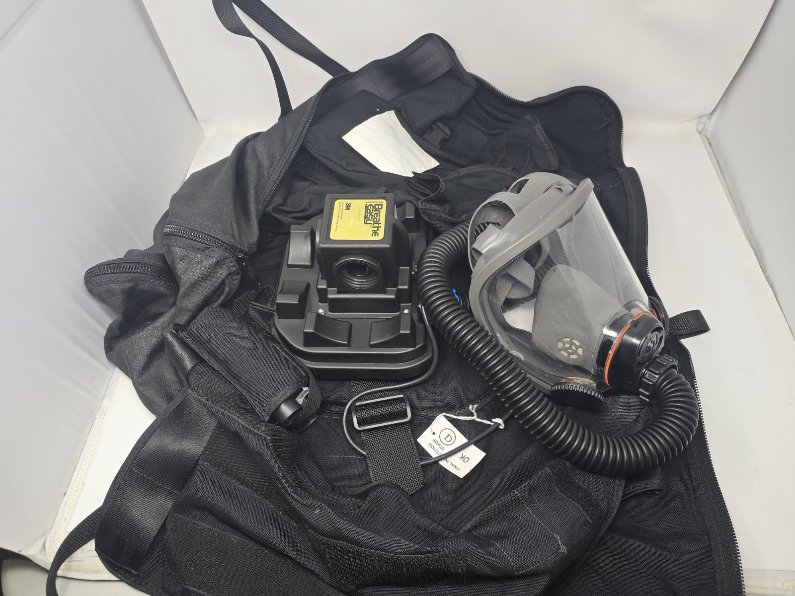 3M RRPAS Rapid Response Breathe Easy PAPR Powered Assembly 6000 Series Full Face