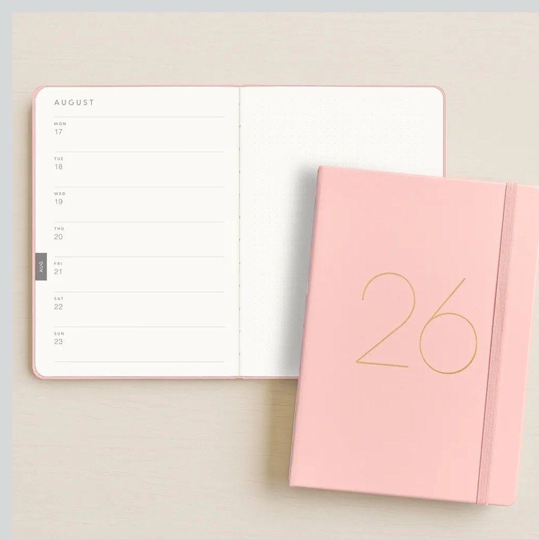 2026 Planner, 15 Months Hardcover Daily, Weekly & Monthly Planner, A5 size