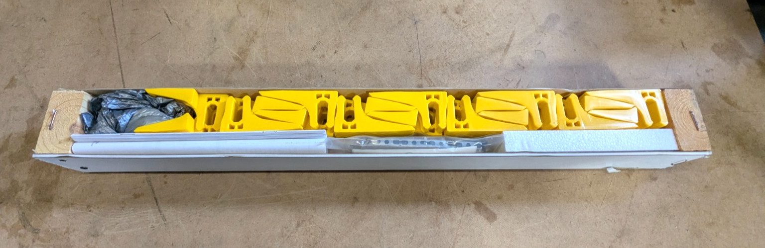 FLEXCO Segmented Transfer Plate 6" x 24" Wide 56112 TGB-6/152-3/3-24