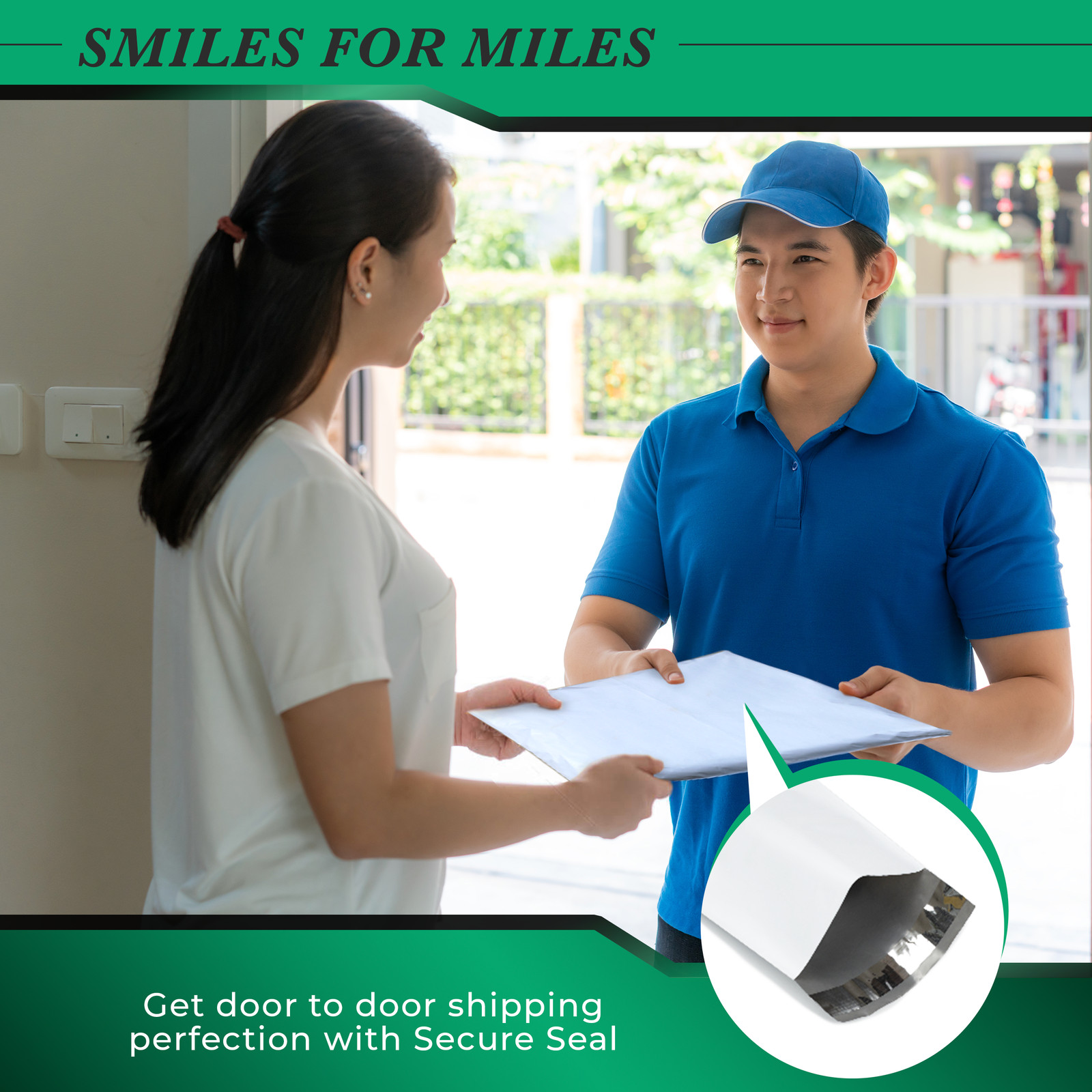 1-4,000 12×15.5 White Poly Mailers Bag Self Seal Shipping 12″ x 15.5″ 2 MIL
