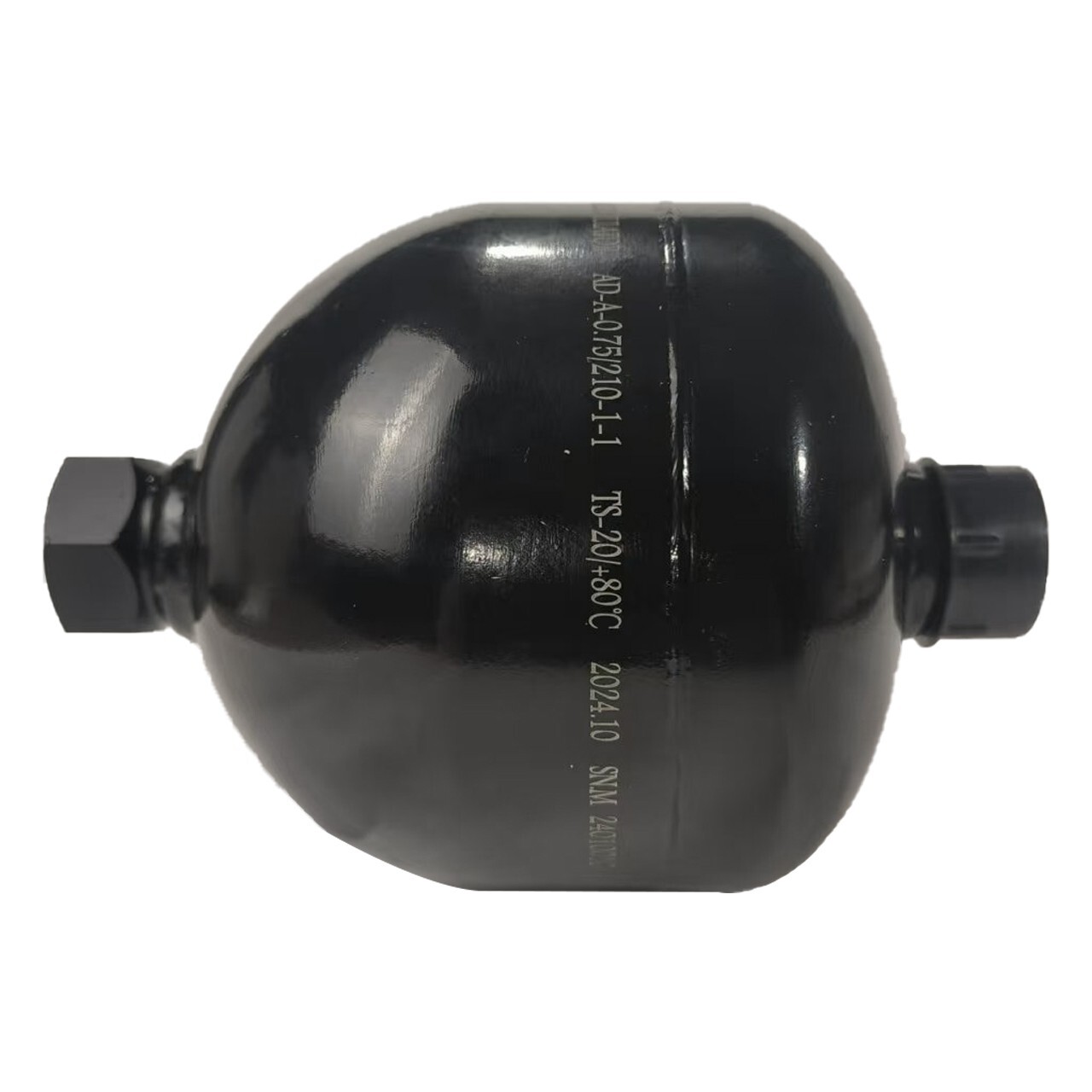 3/4-16UNF Diaphragm Accumulator, 4786psi Max Working Pressure, 46cu.in(0.75L)