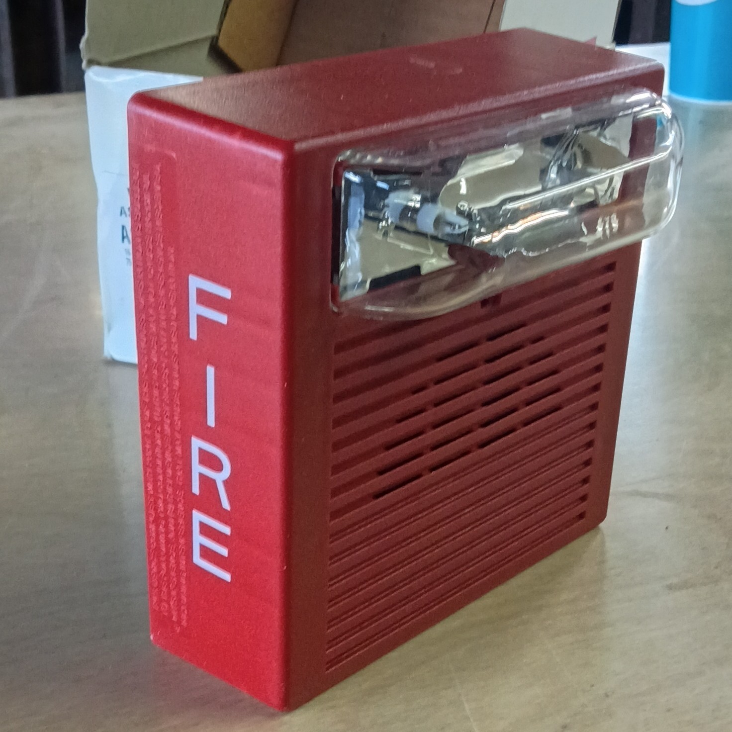 Wheelock E70-24MCW-FR Red Fire Alarm Speaker Strobe Audible/Strobe
