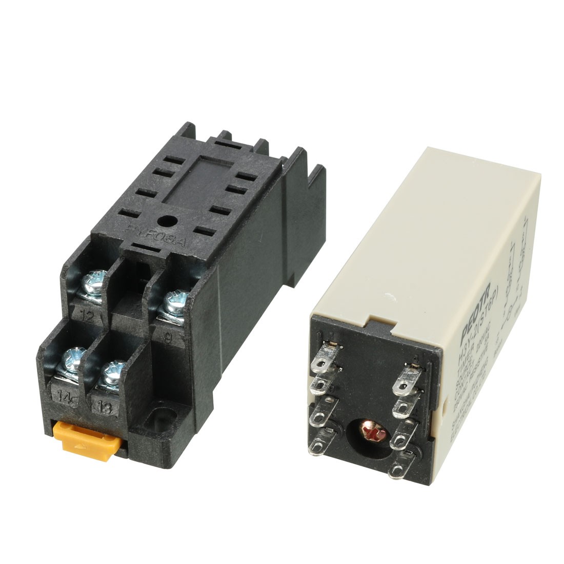 AC 220V 30Min 0-30 Minute Delay Timer Time Relay H3Y-2 + 8 Pin DIN Rail Socket