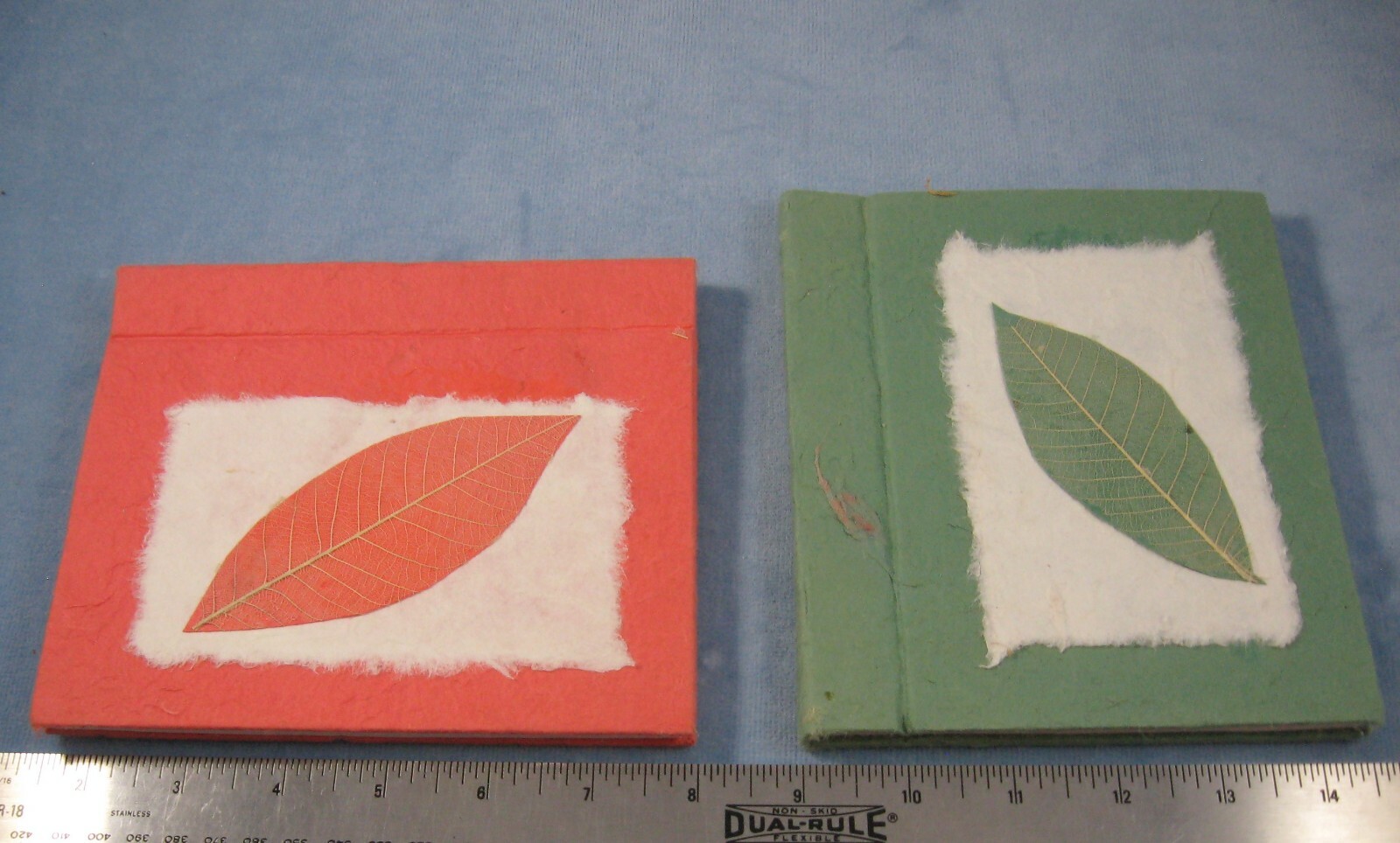 5 Handmade Natural Paper Blank Book-Journal-Diary-Notepad-Dream Book-Memo NOS