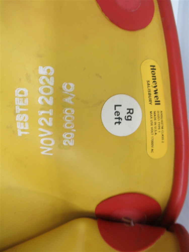 Salisbury Honeywell D1051 ,Size Regular Sleeve Dipped Class 2 Type 1 Red/Yellow