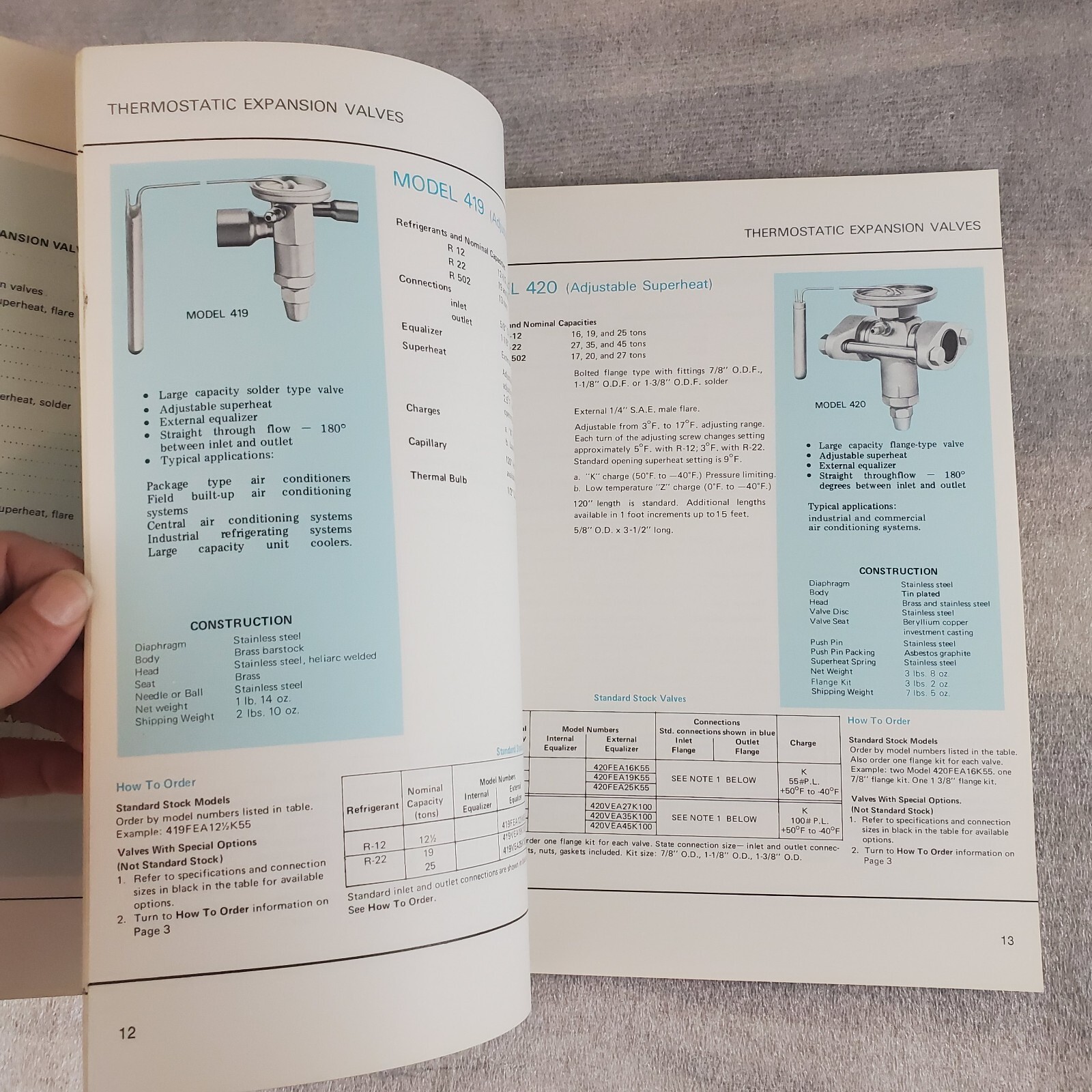 Singer General Catalog Refrigeration and Air-conditioning Controls 1972 A.P Line