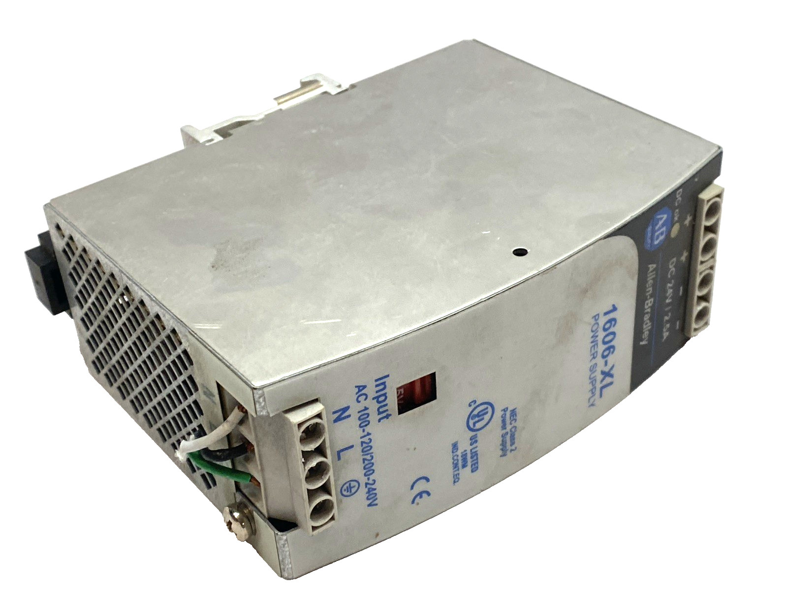 Allen Bradley 1606-XL60D Power Supply 24VDC 2.5A, 60W DIN Rail SER.A