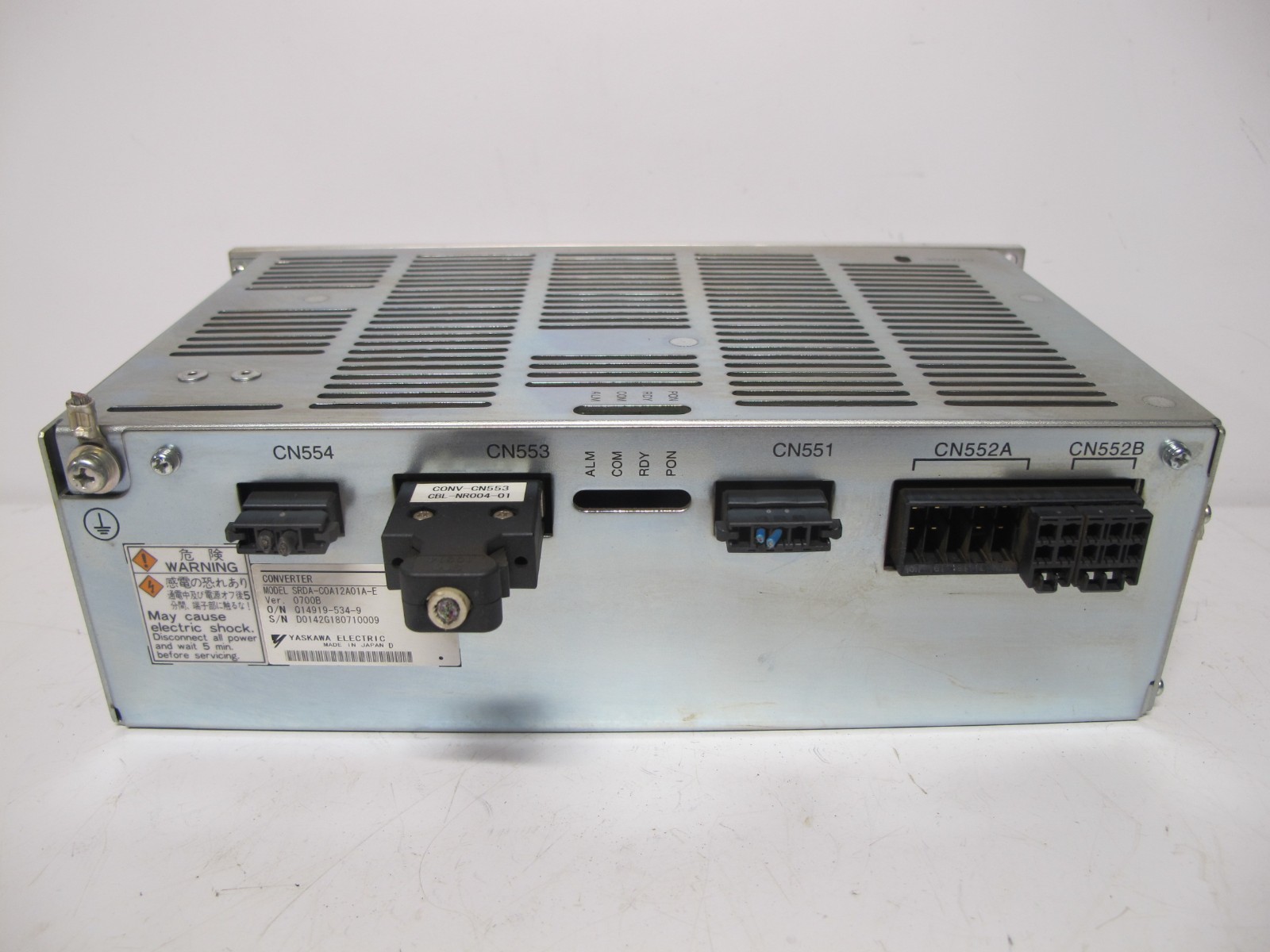 Yaskawa SRDA-C0A12A01A-E Converter SRDAC0A12A01A-E Servopack Servo