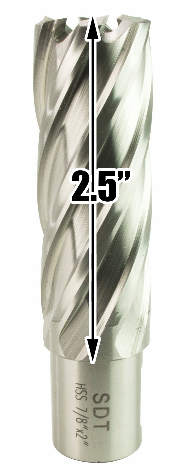 Steel Dragon Tools® 7/8″ x 2″ HSS Annular Cutter with 3/4″ Weldon Shank
