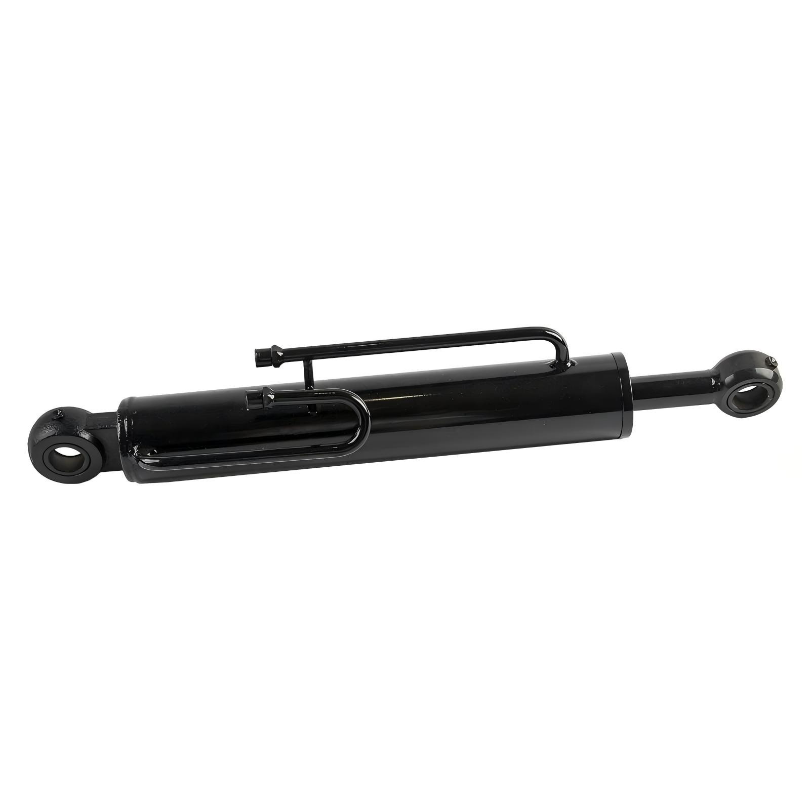 Agrotk Hydraulic Boom Cylinder for Mini Excavator 1 Ton Digger Attachment Black