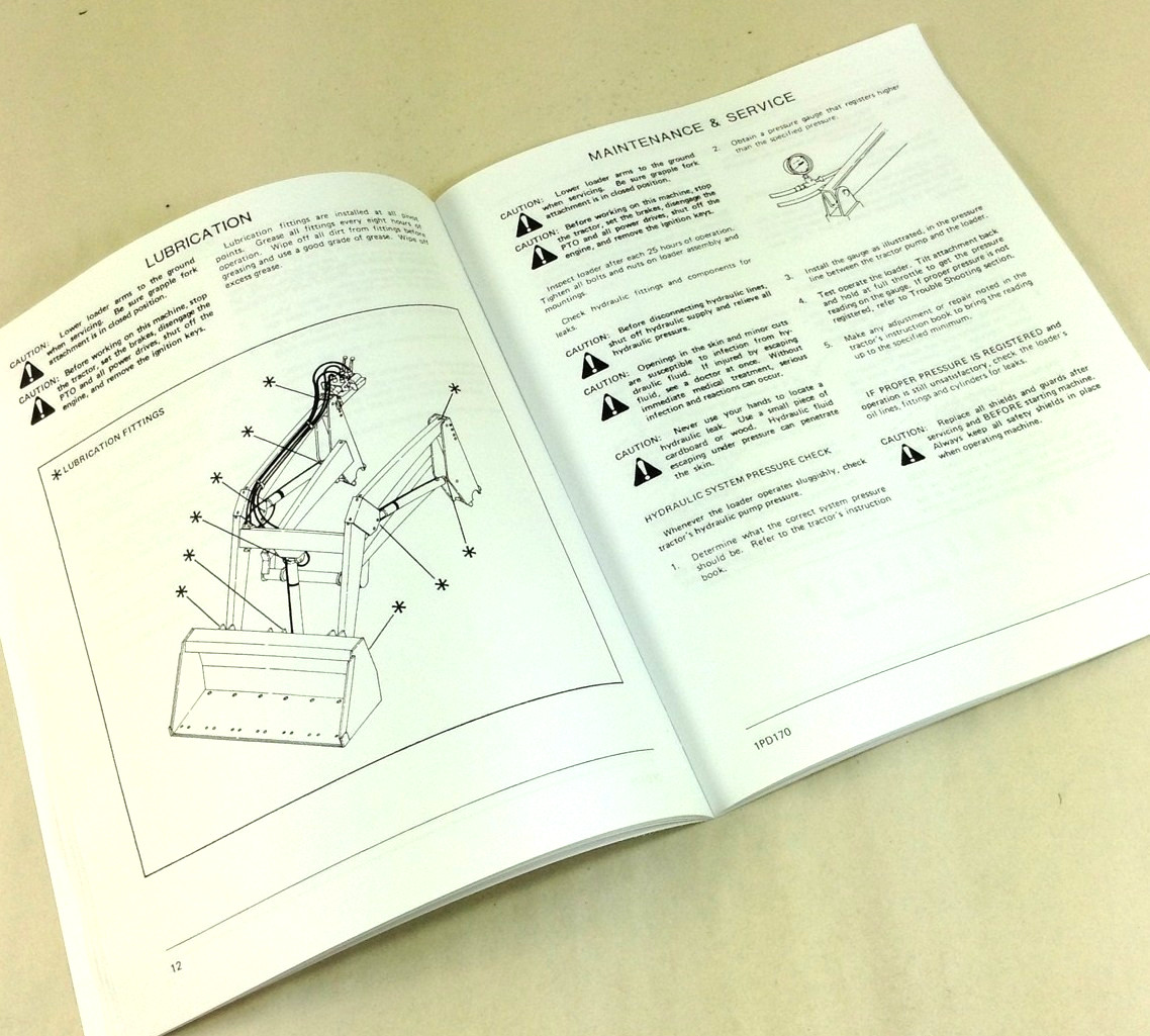 Farmhand Dunham Lehr Series 2 Loader Operators Manual Parts List Instructions