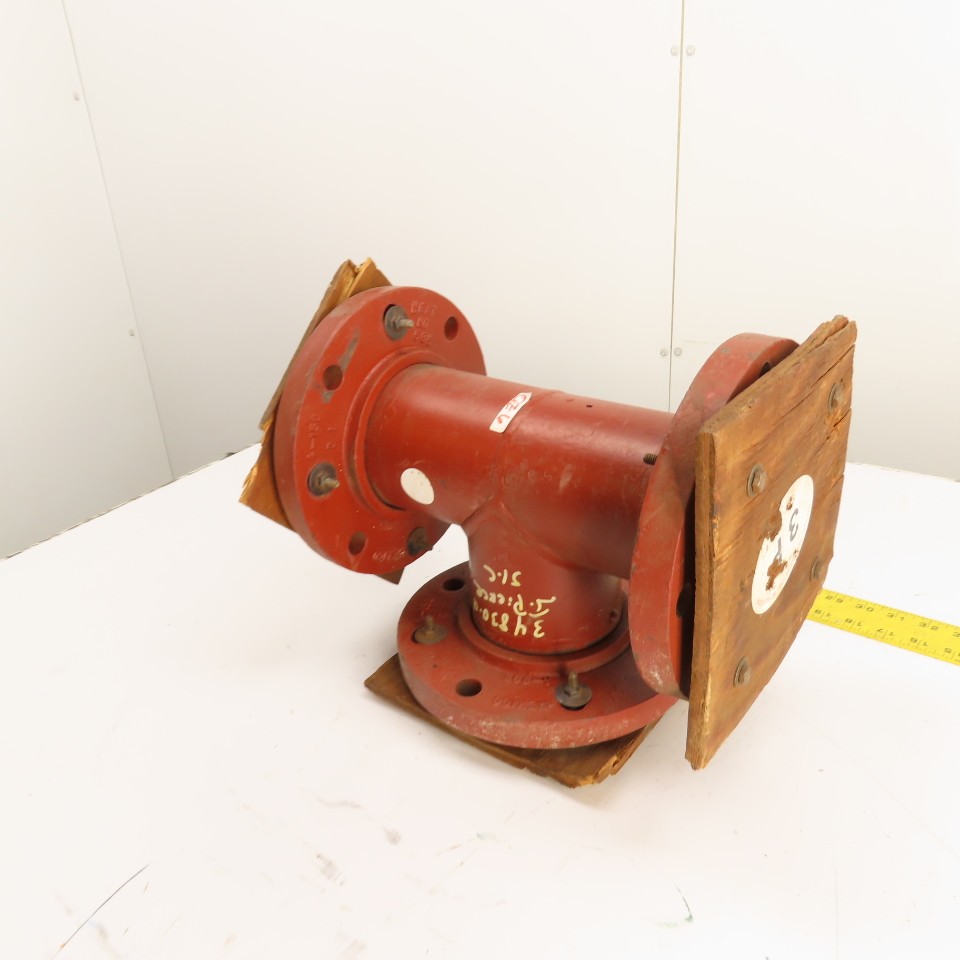 4-150 4″ x 4″ x 4″ 150 LB Flanged Industrial Pipe Tee