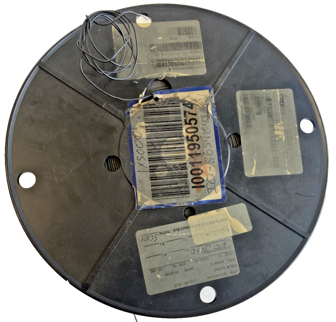 M81044/12/20-0-5000 Wire Spool Unknow Length Remaining, RSCC2019TC81044/12-BLK
