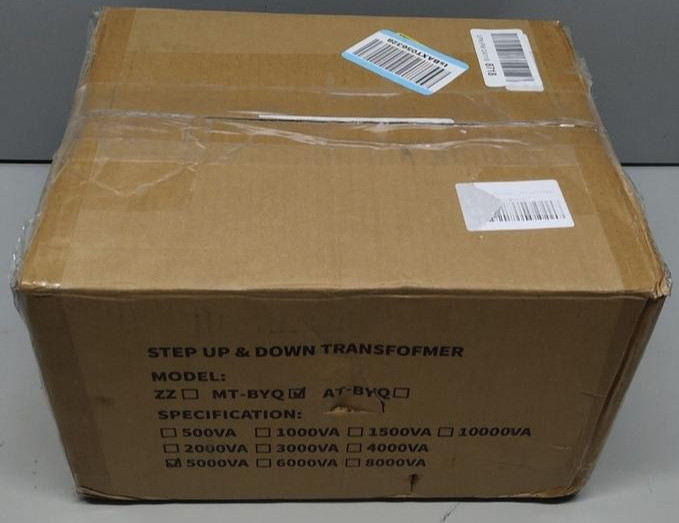 5000W Voltage Transformer Converter Step Up/Down 110V 220V-240V Heavy Duty Power