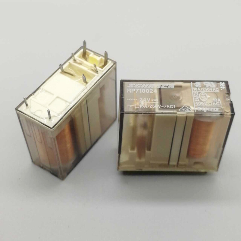 1pc TYCO RP710024 Power Relay 24VDC 8Pin 16A 250VAC