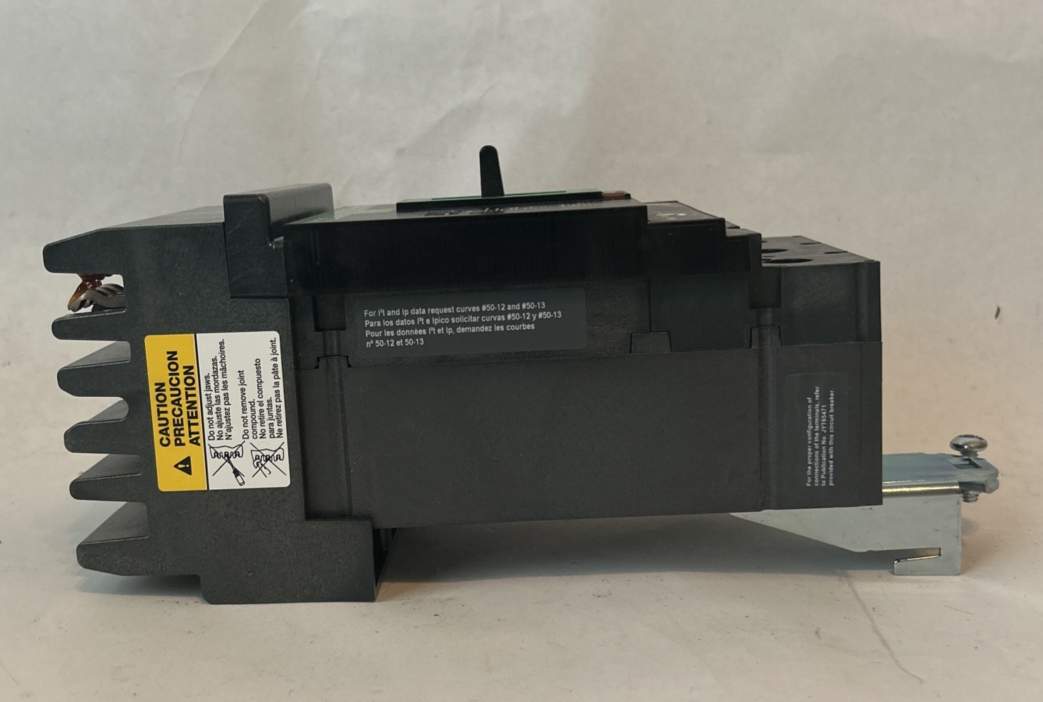 Square D JJA36200 200 Amp 3 Pole 600 V 100 kA 50/60 Hz Circuit Breaker