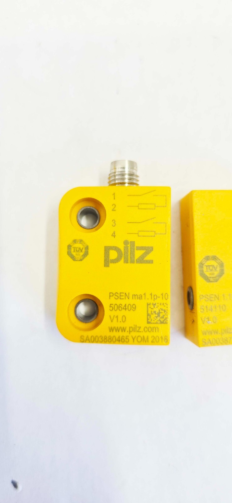 Pilz 506410 Magnetic Safety Switch PSEN ma1.1p-10 w/ 514110