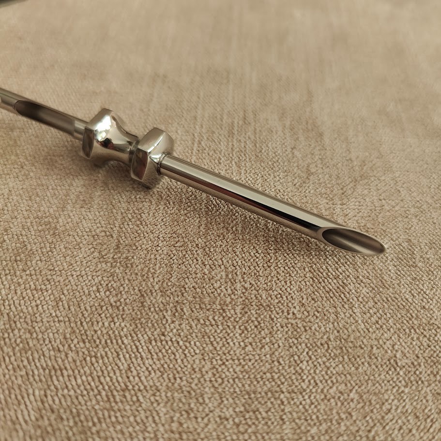 5.5mm HRT Trocar set | Canula, Beveled Obturator, Rounded Obturator & Tweezers