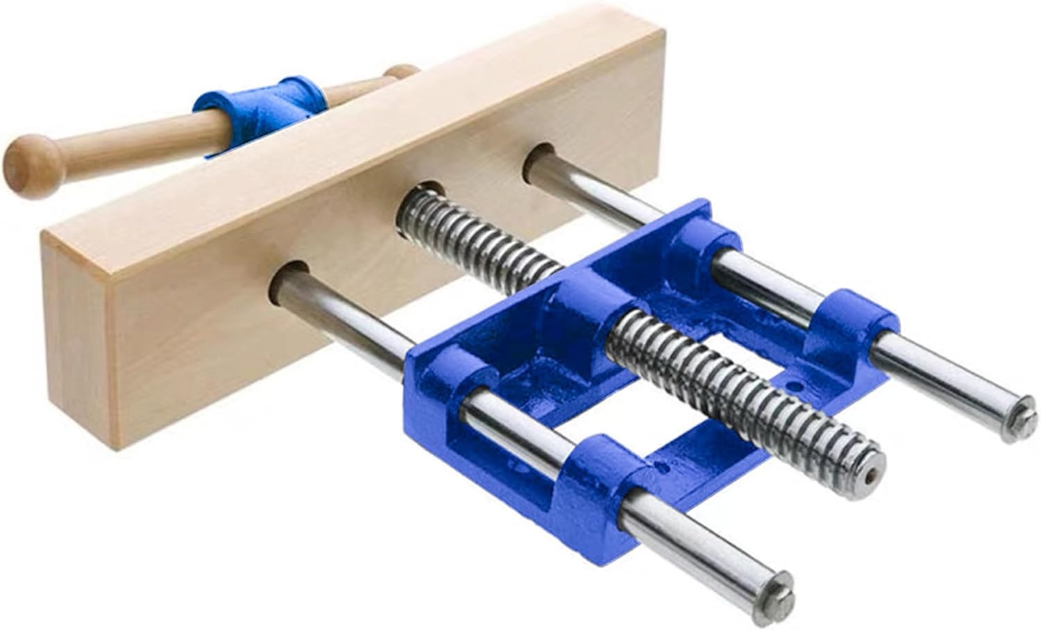 7″ Woodworking Bench Vise,Workbench Vise，Easy-to-Operate Front Screw Vise