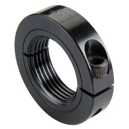 Ruland Tcl-28-16-F Shaft Collar, Threaded, 1Pc, 1-3/4-16 In, St