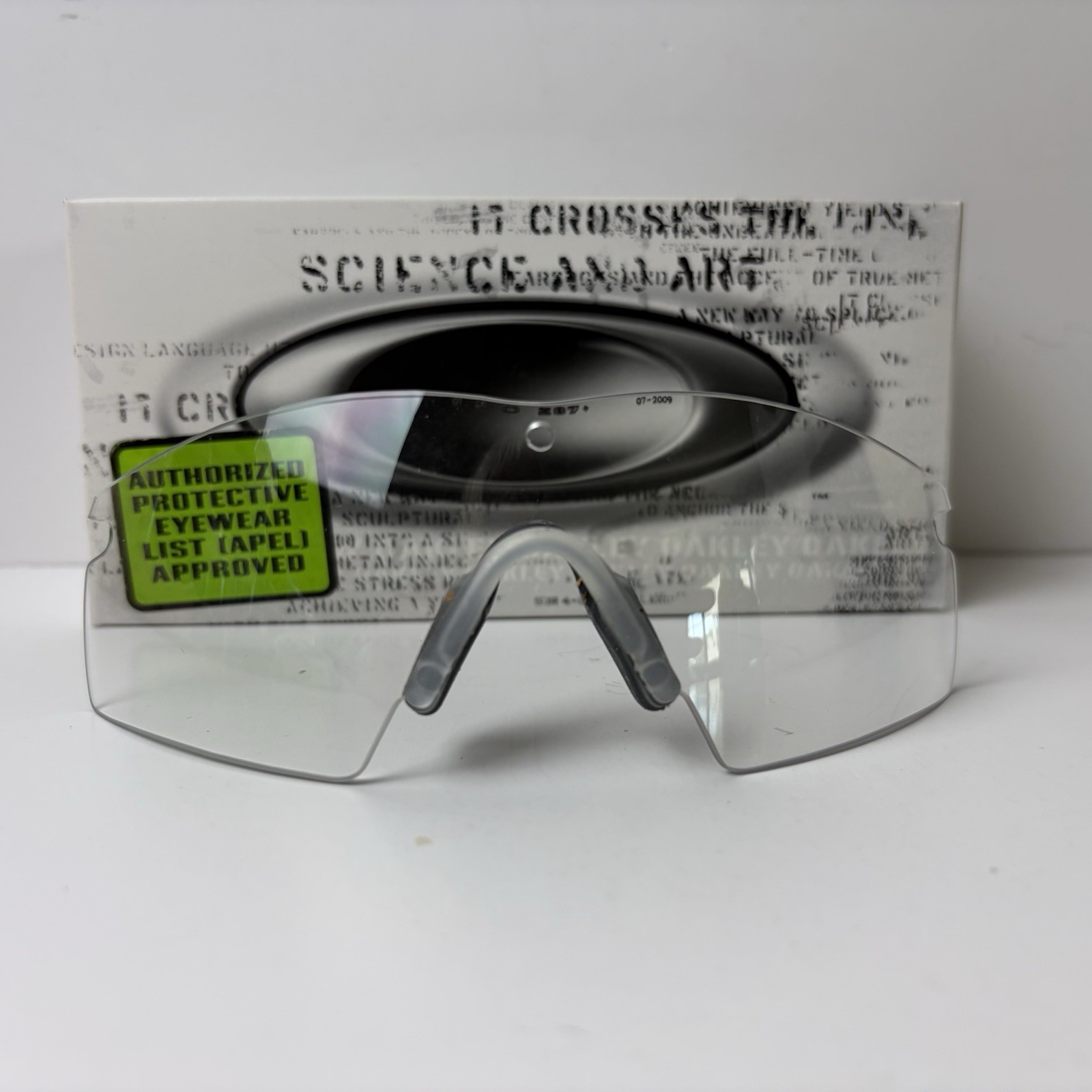 Oakley SI Ballistic M Frame 2.0 Replacement Lens Strike Clear – New (Box Damage)