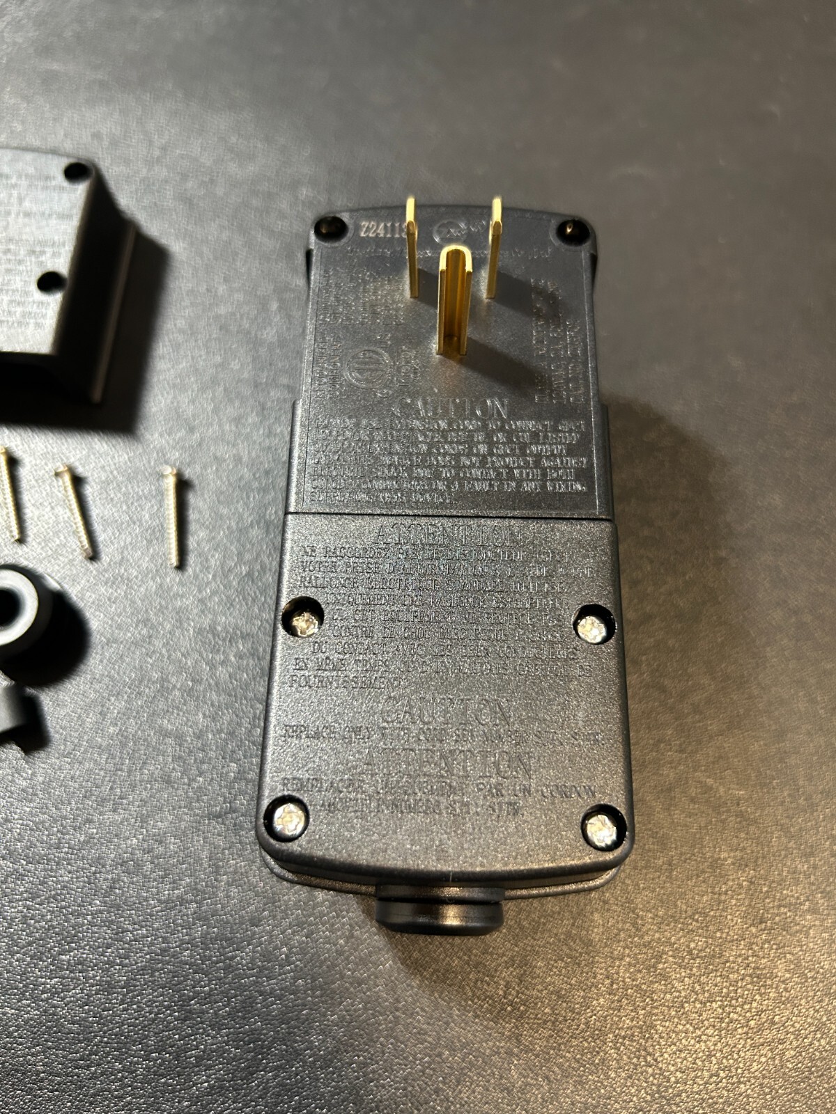 GFCI Plug Replacement 15 Amp 3 Prong GFI Waterproof Circuit Breaker UL Listed fo
