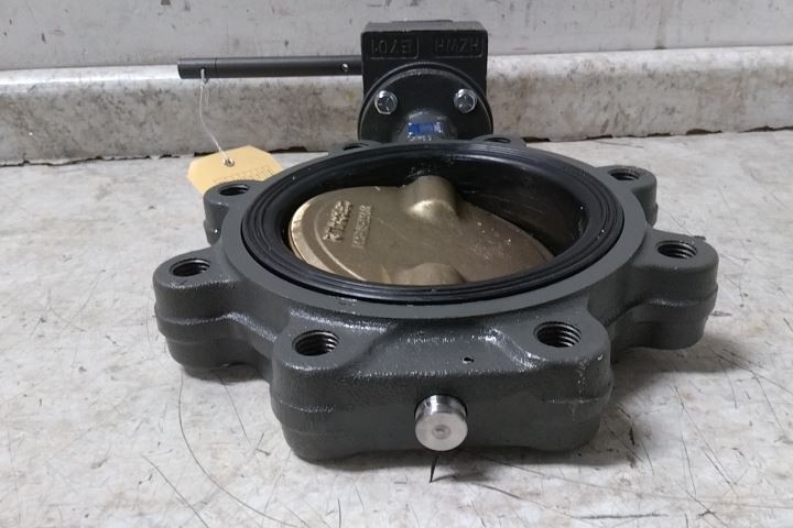 Milwaukee Valve CL323E 6 6 In Pipe Size 200 Max PSI Lug Style Butterfly Valve