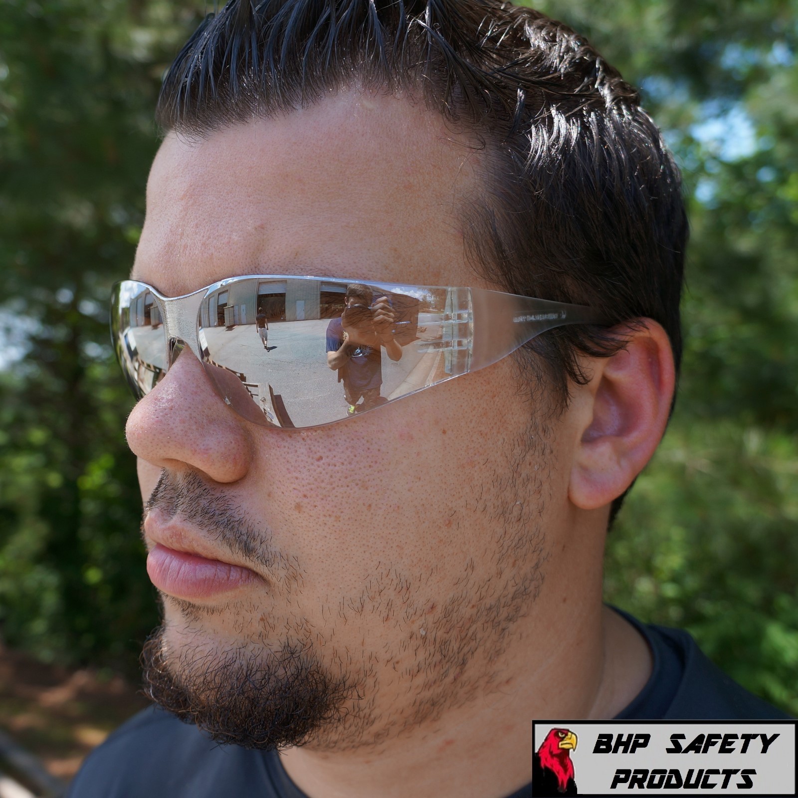 PYRAMEX INTRUDER SAFETY GLASSES INDOOR/OUTDOOR MIRROR I/O LENS S4180S (6 PAIR)