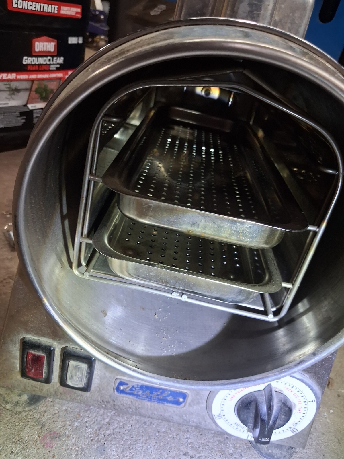 Wilmot Castle Speed-Clave No. 777 Steam Autoclave Sterilizer w/ Gauge & Trays