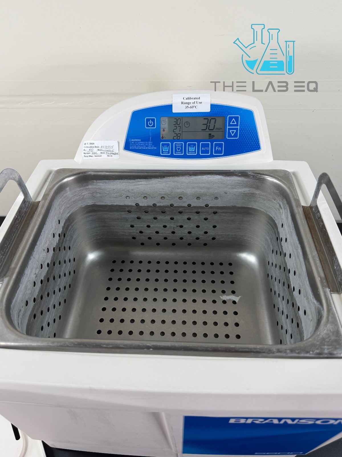 Branson Emerson Bransonic CPX-952-518R CPX5800H Ultrasonic Heated Bath