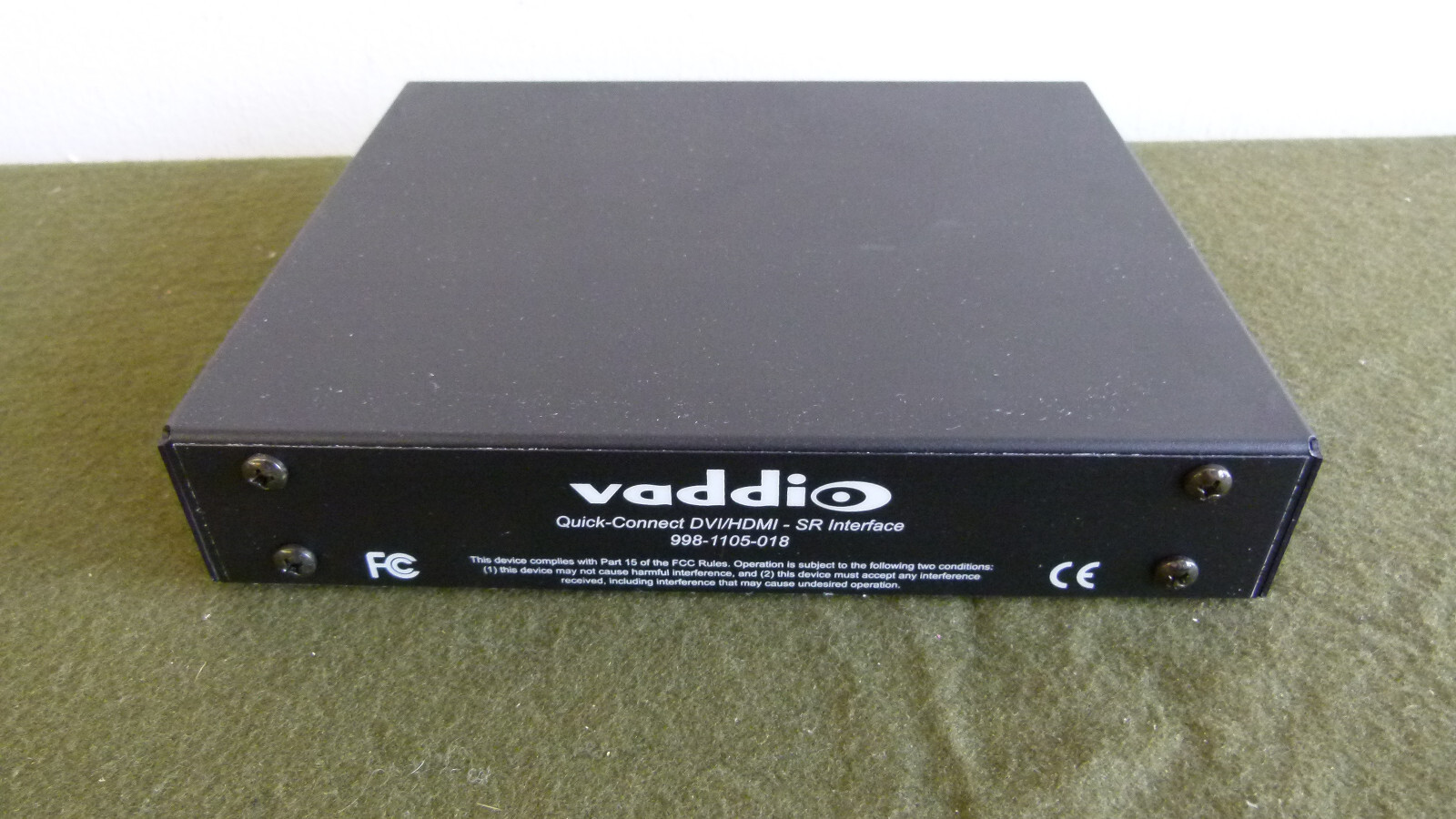 Vaddio 998-1105-018 Quick-Connect DVI/HDMI – SR Interface Camera System