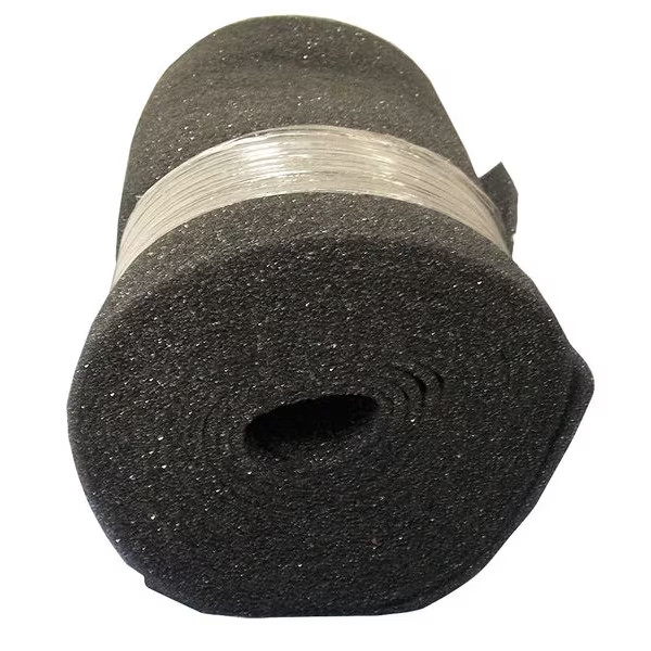 24 in x 10 ft x 1 in Foam Air Filter Roll, Less Than 5 MERV, Black (Formerly Air