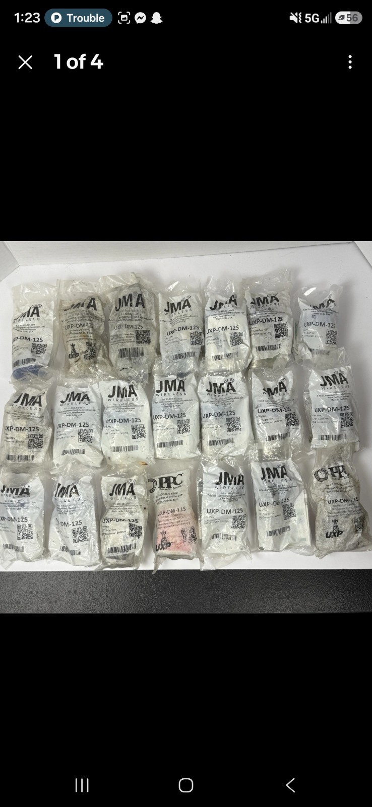 JMA (PPC) UXP-DM-12S 7-16 DIN Male Conn for 1/2” Superflexible Cable (Lot of 42)