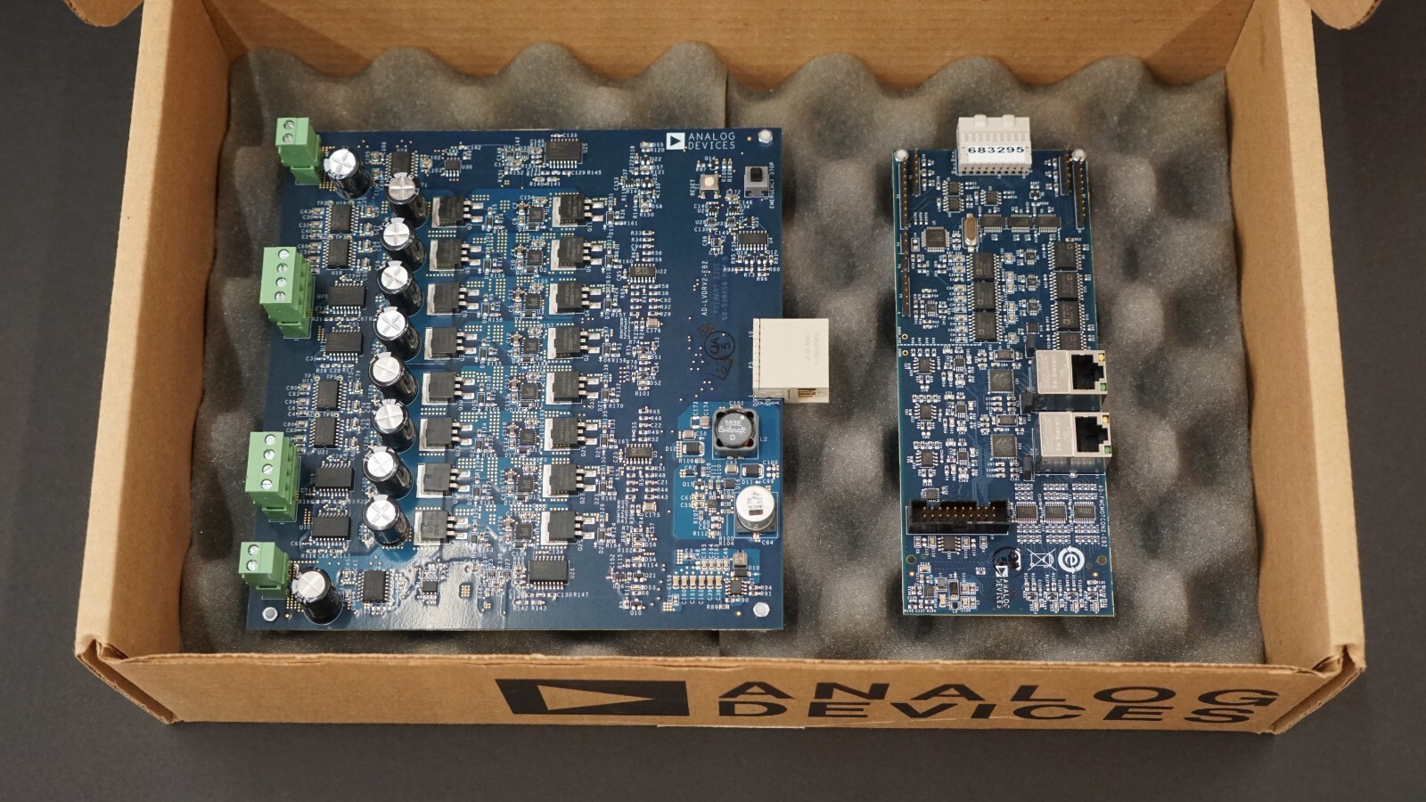 Analog Devices AD-FMCMOTCON2-EBZ Motor Evaluation Board w/ AD-LVDRV2-EBZ Board