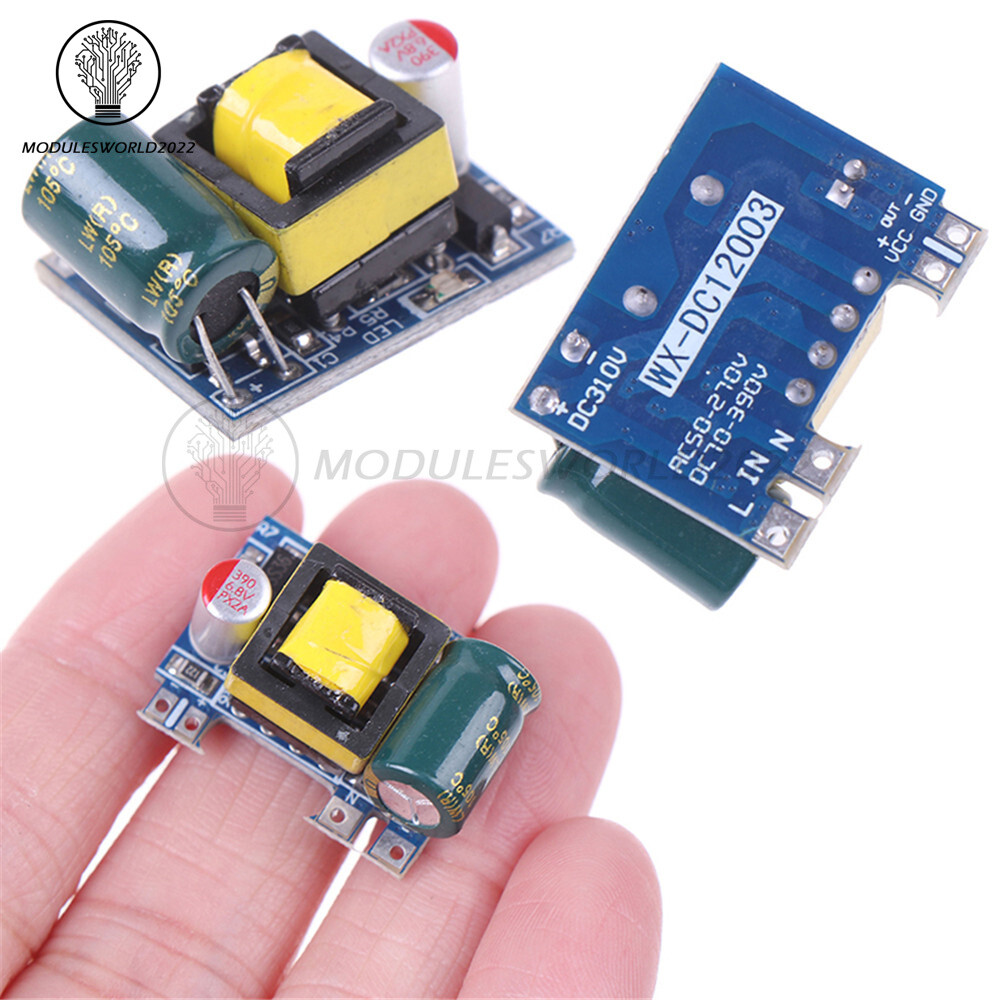 10PCS Mini AC-DC 110V 120V 220V 230V To 5V Converter Board Module Power Supply