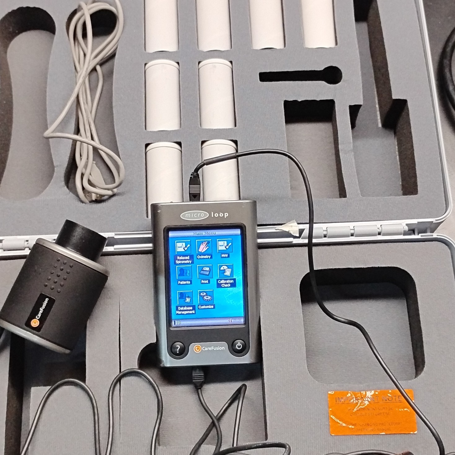 CareFusion MicroLoop Handheld Spirometer