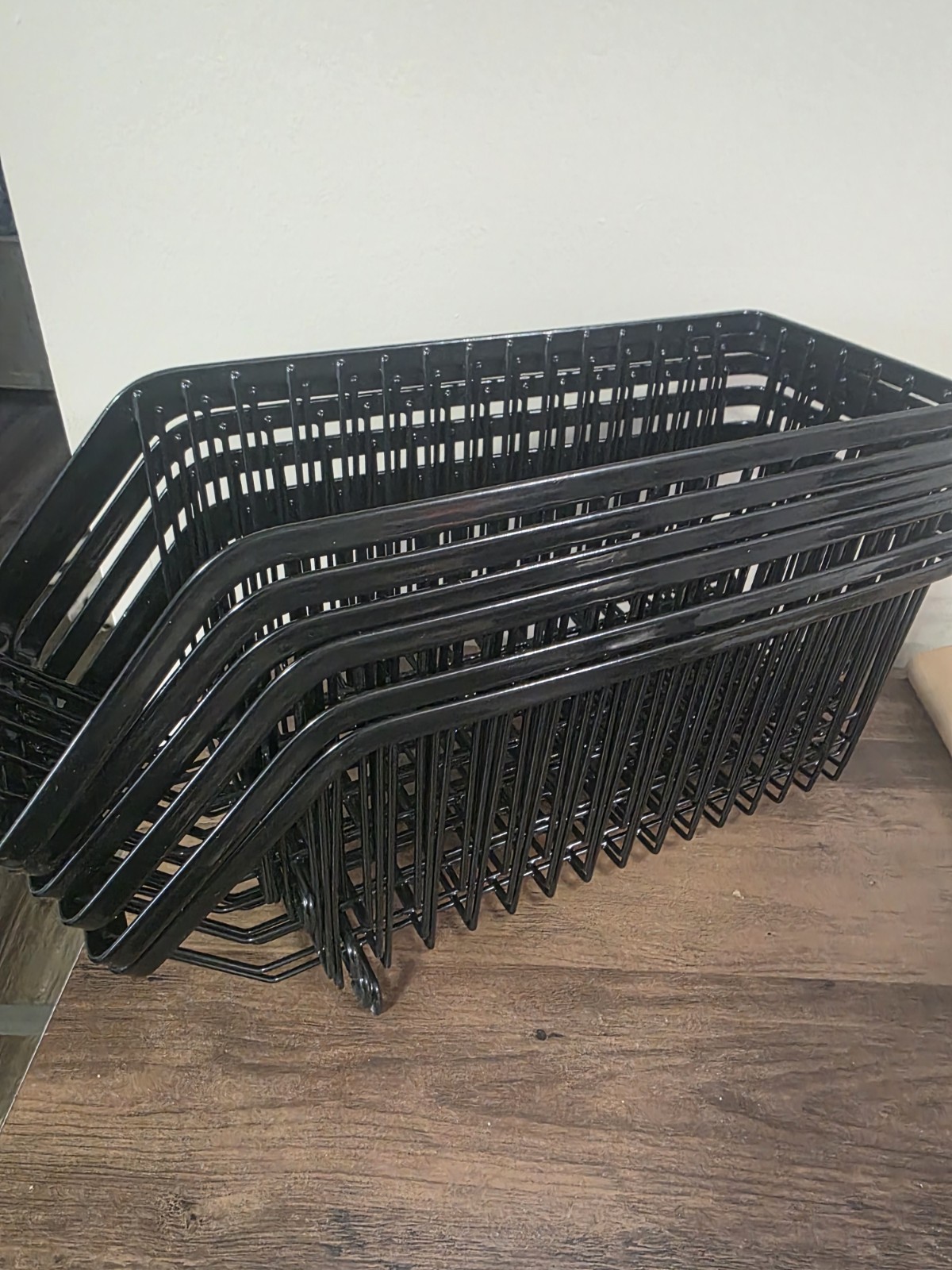 Coke Stackable Metal Wire Shopping Basket Set – Coke Baskets