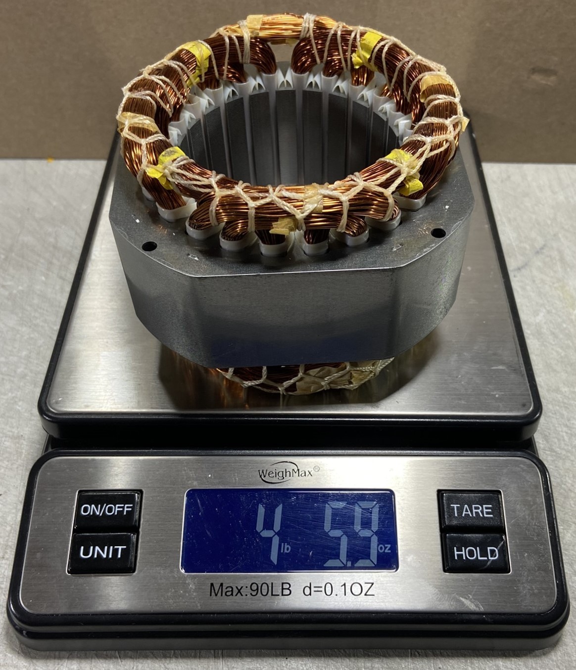 Scrap Copper / Steel Motor stator over 4 lbs for Recovery Recycle