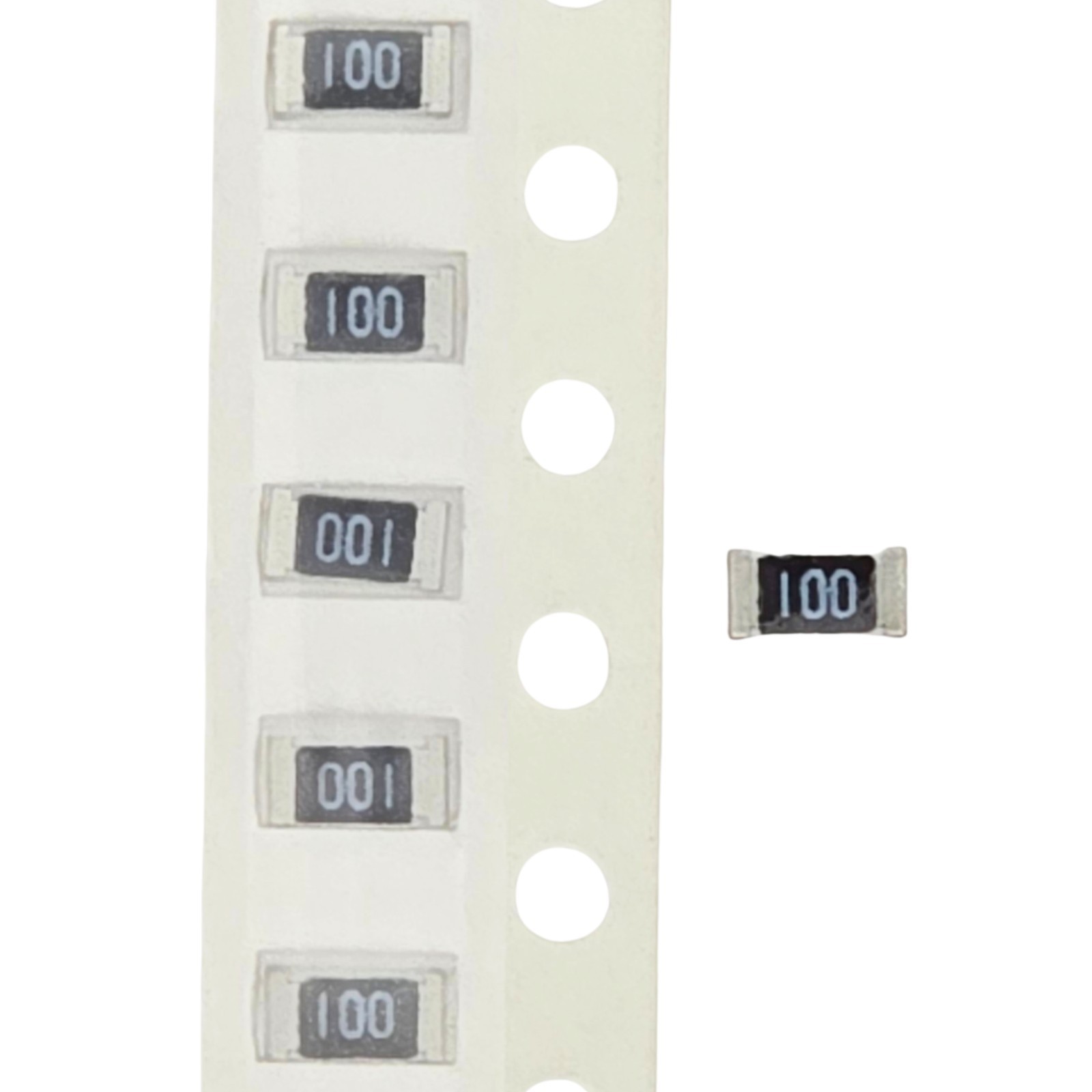 50pcs 10 Ohm 10R 1206 SMD Resistors 5% 1/8W 0.125W Surface Mount