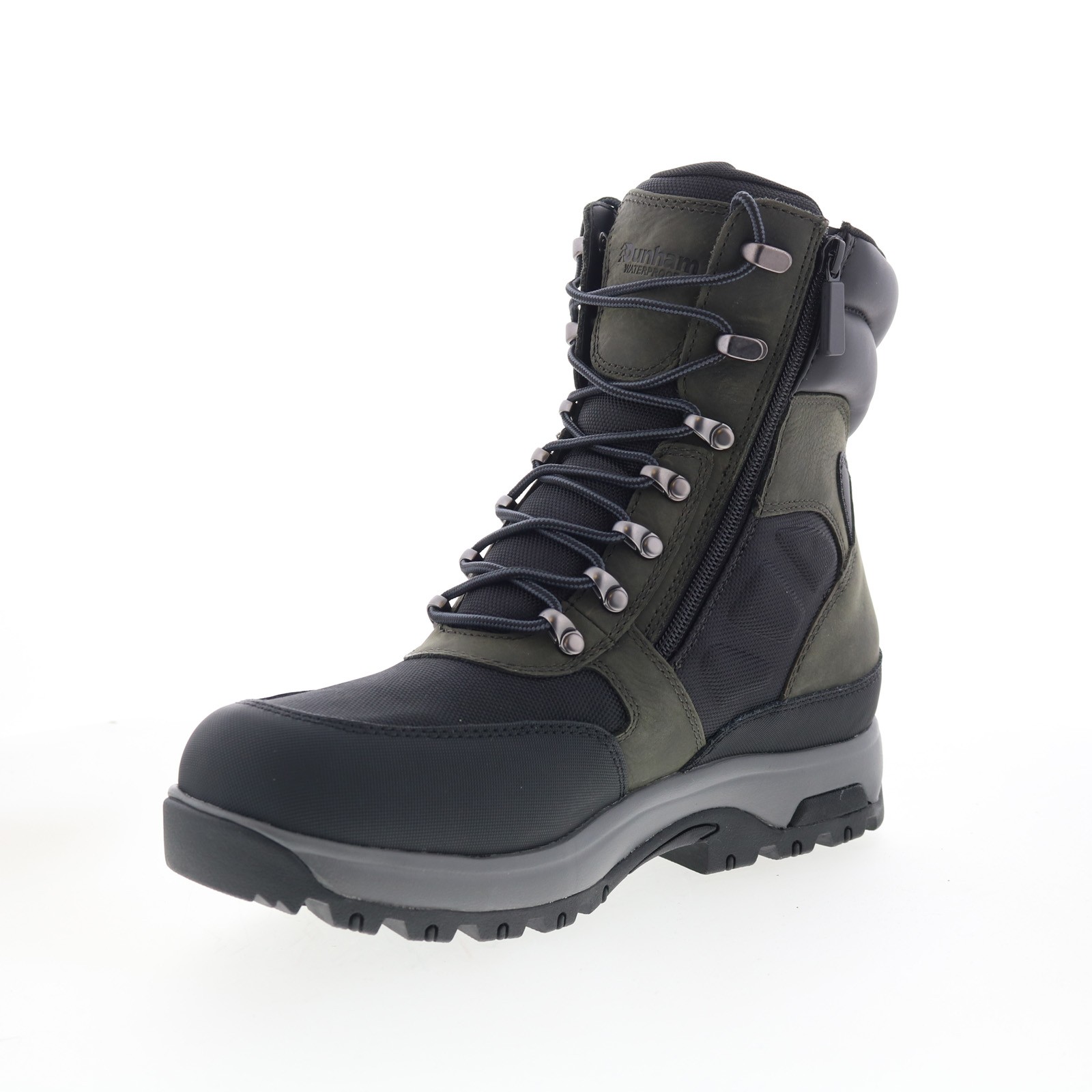Dunham 8000 Works WP 8″ Ubal Boot Mens Black Extra Wide 4E Work Boots